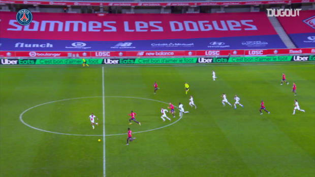 Kimpembe's incredible defensive return against Lille in Ligue 1
